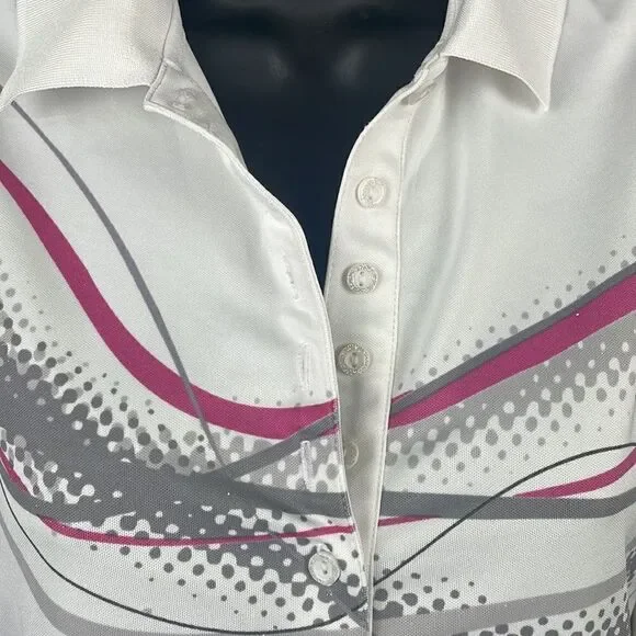 90s Vintage Golf Tennis Shirt sz S - Picture 2 of 12